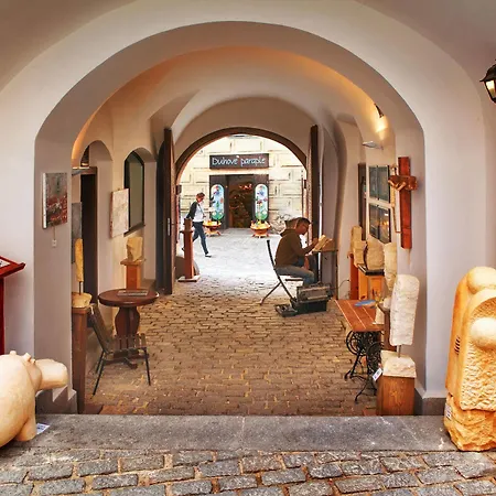 Hotell Zlaty Andel Český Krumlov